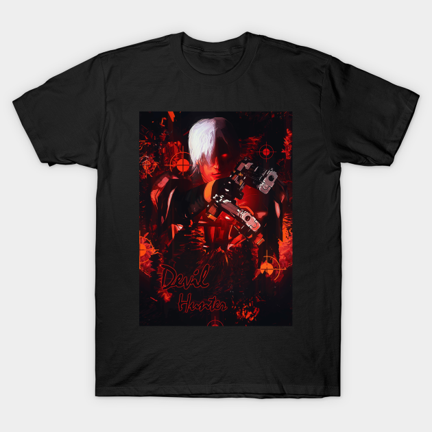 Devil May Cry Devil Hunter Dante Devil May Cry T Shirt TeePublic